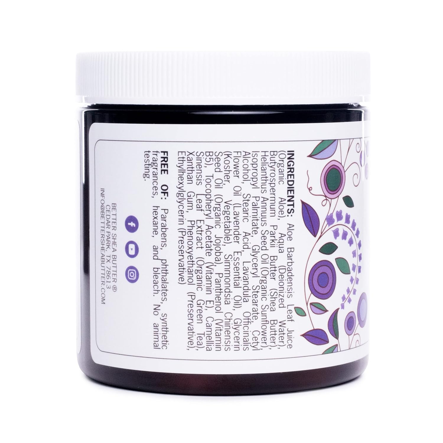 Lavender Body Butter with Shea Butter & Jojoba