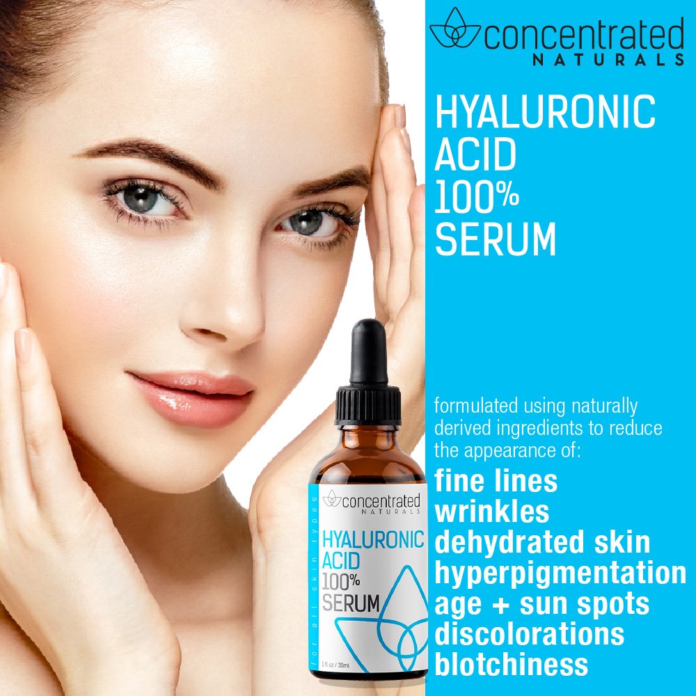 Pure Hyaluronic Acid Serum for Face