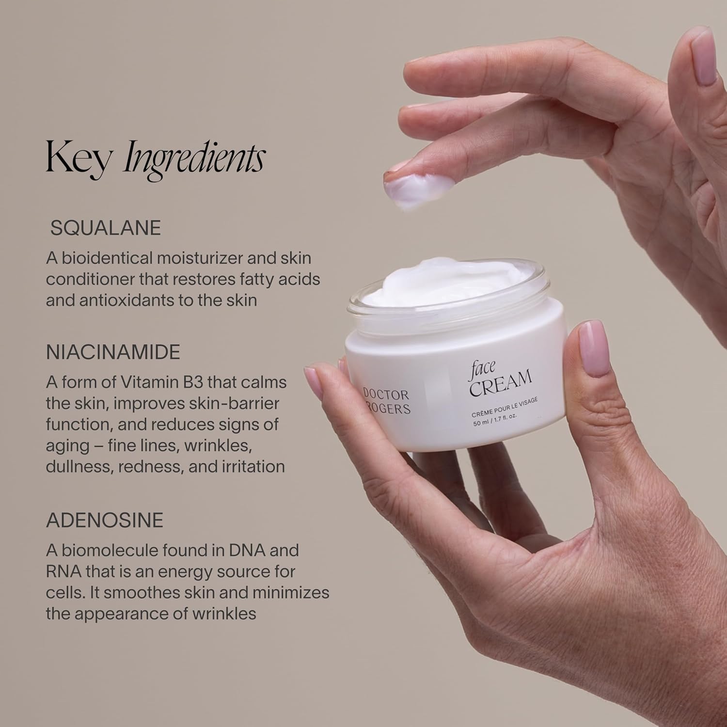 Doctor Rogers Face Cream Moisturizer