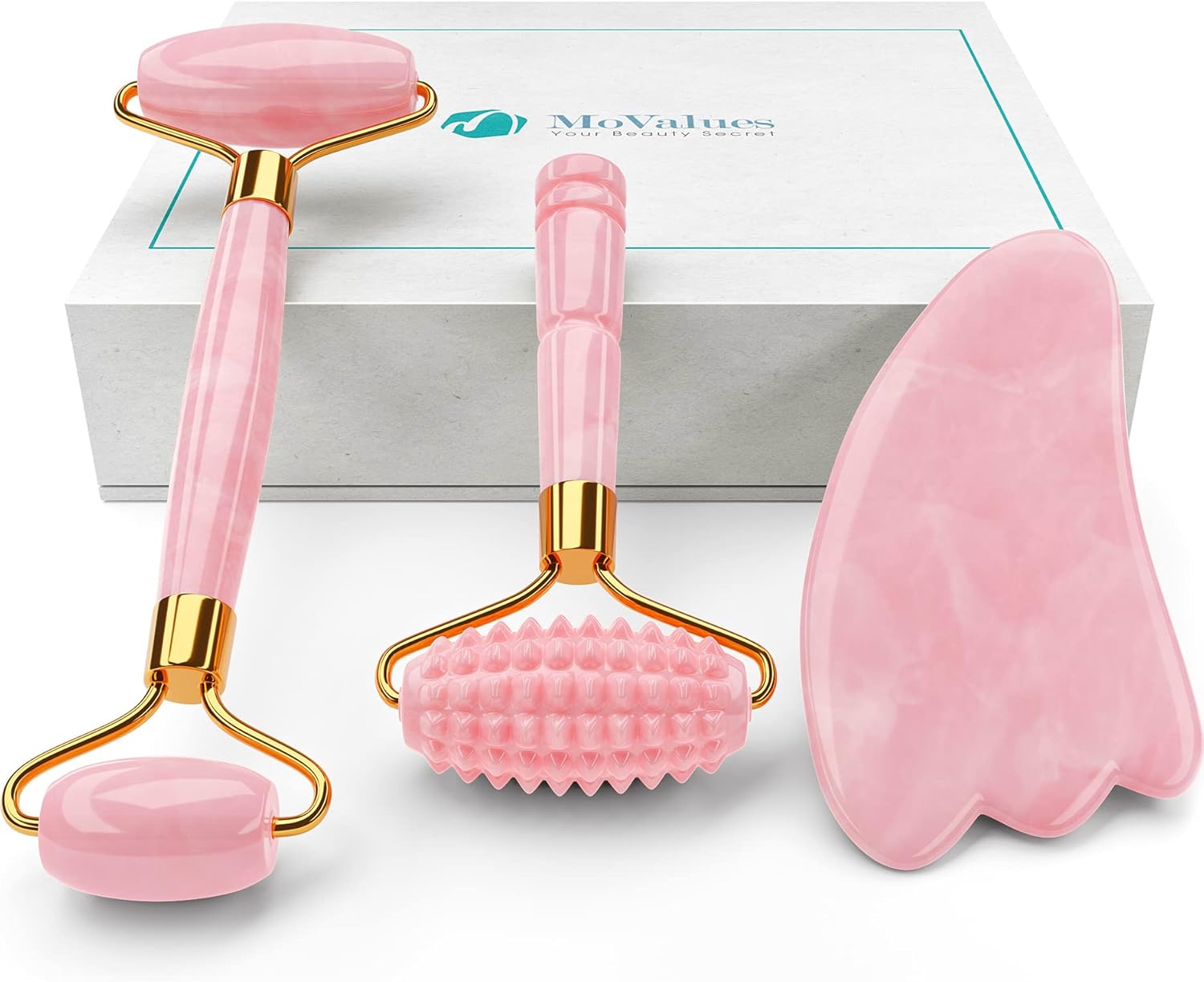 Original Jade Roller and Gua Sha Set