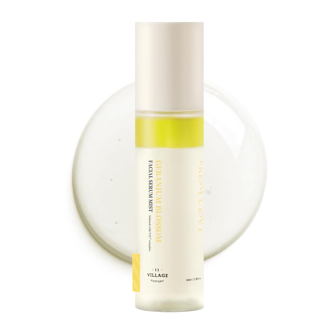 VILLAGE11FACTORY Fresh Dewy Geranium Blossom Facial Serum Mist