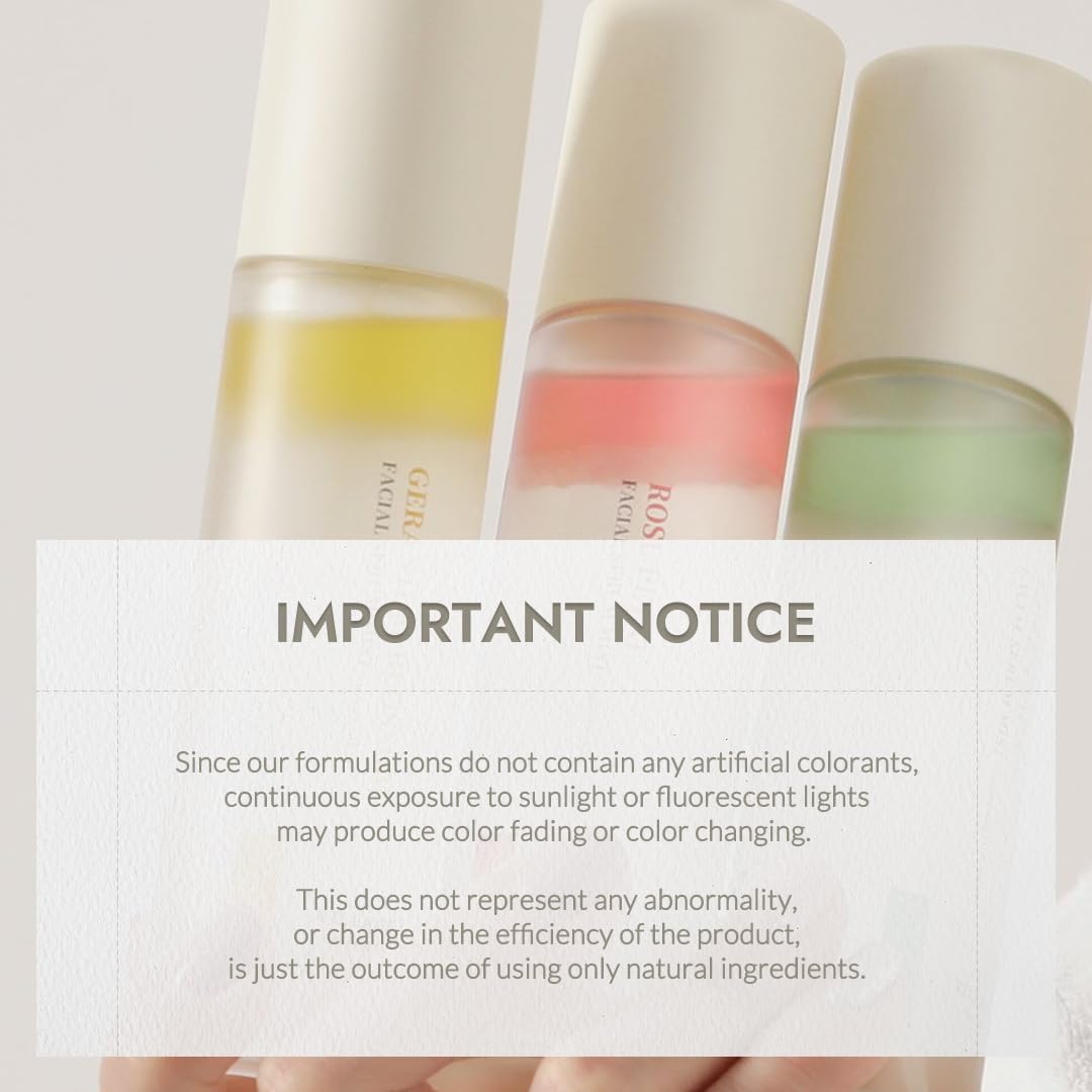 VILLAGE11FACTORY Fresh Dewy Geranium Blossom Facial Serum Mist
